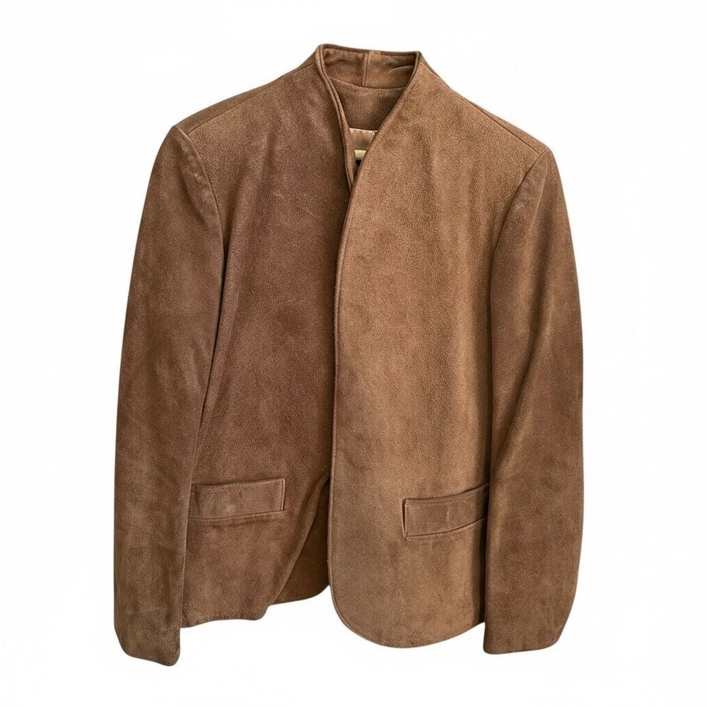 Gary Gordon Vintage Brown Suede Jacket Size 14